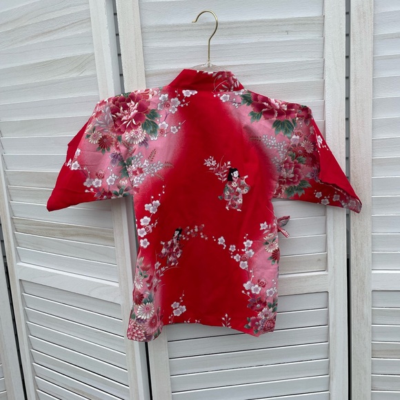 Toddler Japanese Kimono 3-5 T - Picture 4 of 6